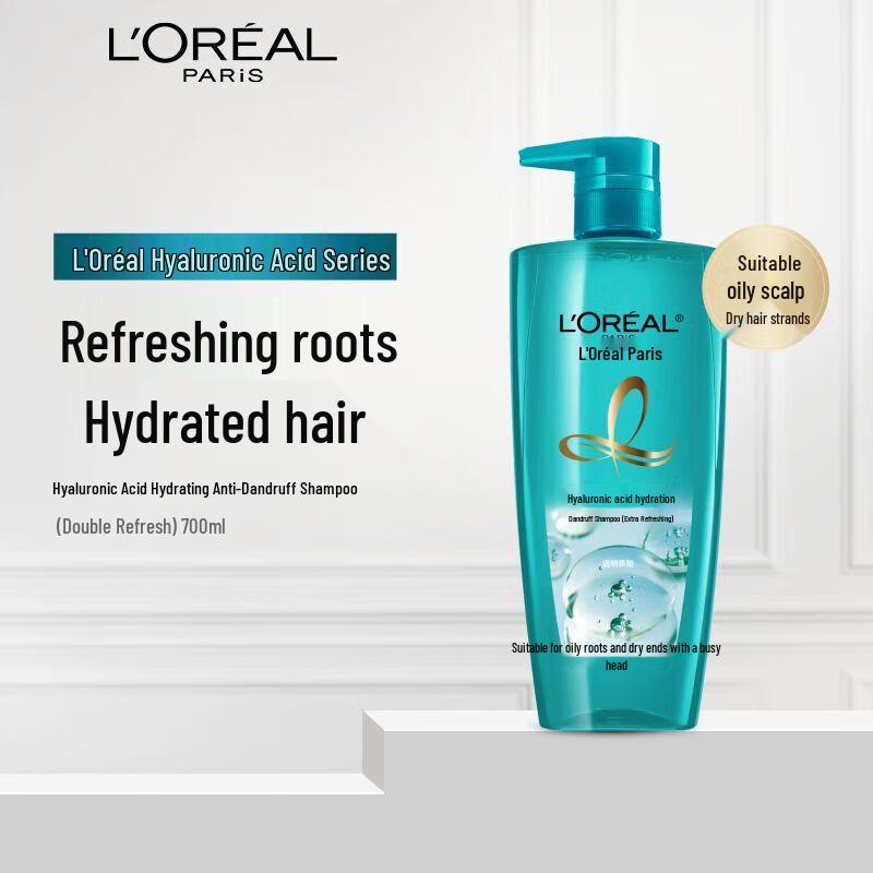 L'Oréal Hyaluronic Acid Silicone-Free Anti-Dandruff Shampoo