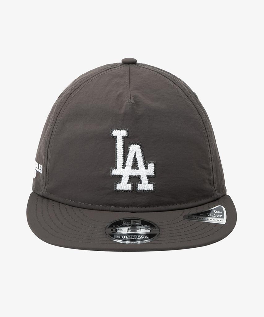 NEW ERA Mlb La Dodgers Chain Logo A-Frame Retro Crown Strapback Olive