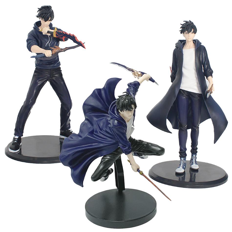 New Solo Leveling Sung Jinwoo Anime Figure Ore dake Level Up na Ken Shun Mizushino Anime Figurine Toy Decor Model Doll Toy Gift