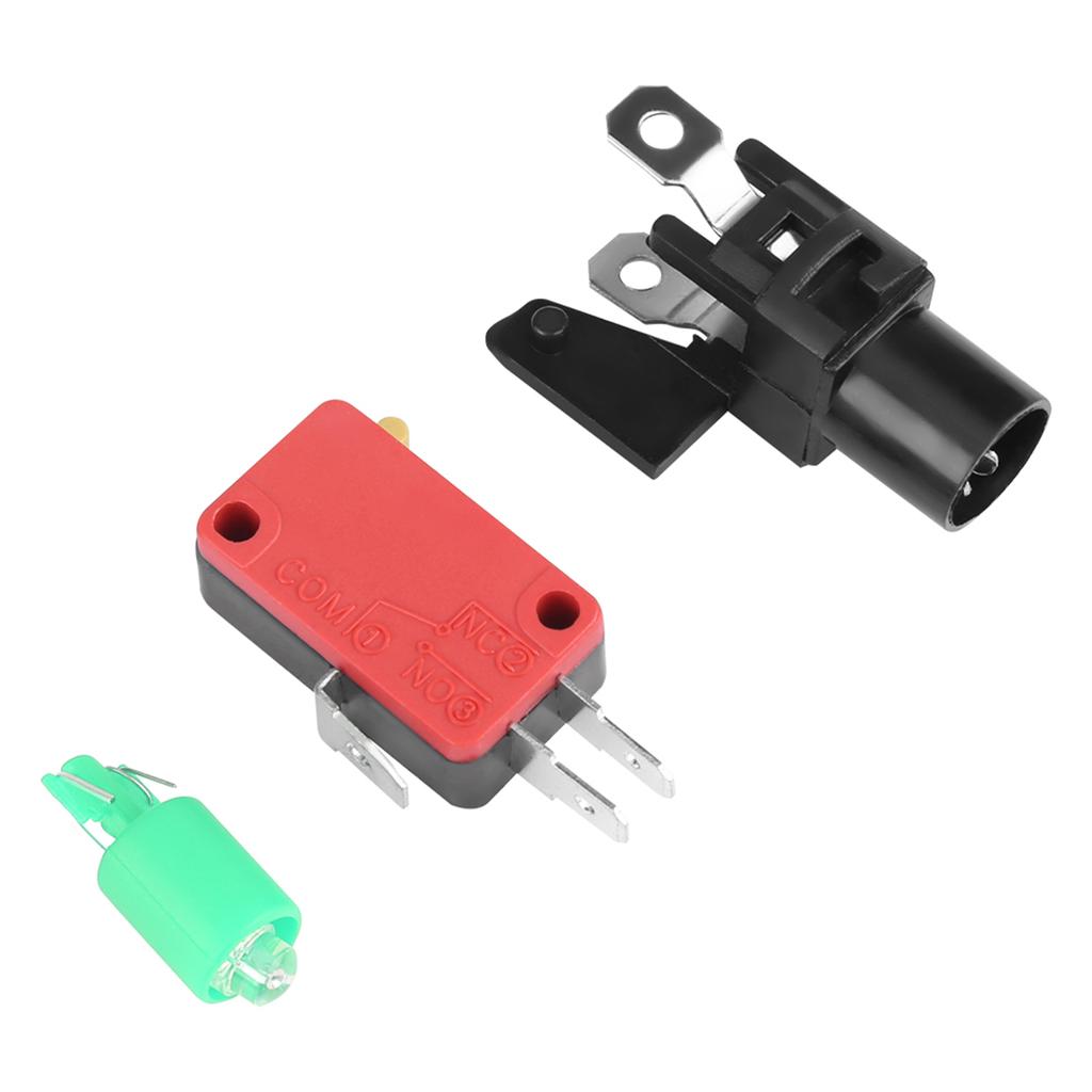 100mm Massive Arcade Button with LED Convexity Console Replacement