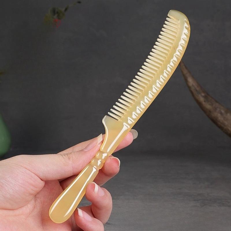 

Shunfa Cow and Sheep Role Comb for Massaging Scalp and Head Meridians. Specialized for Ladies. Long Hair Comb. Hair comb 1pc