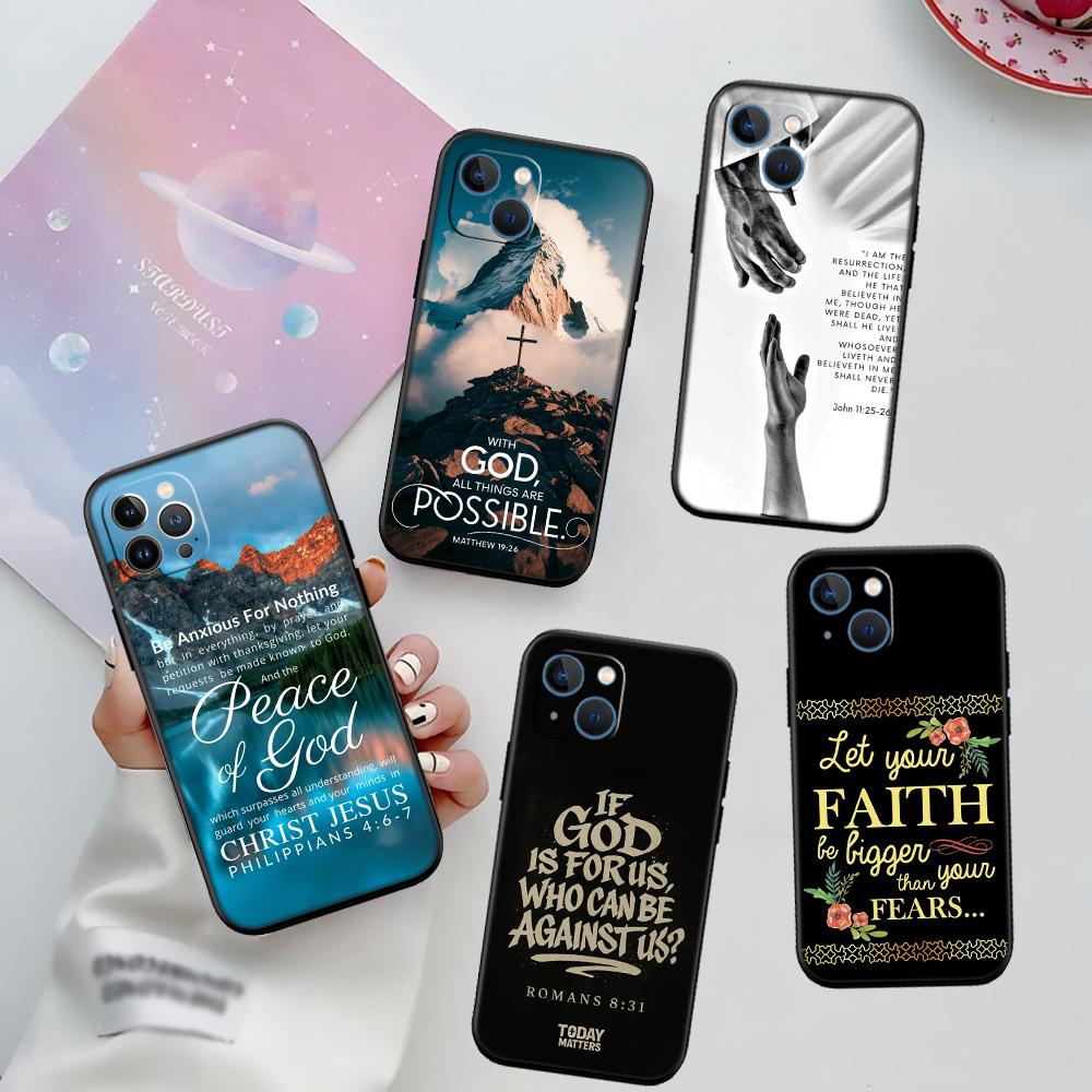 Bible verse Jesus Case for Samsung Galaxy A01 A02 A02S A03 Core A03S A05 A05S A06 A10 A10S A16 A20 A20S A35 S10 Lite Plus S10e