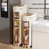 Slim Multi-Layer Bathroom & Kitchen Gap Storage Cabinet Drawer