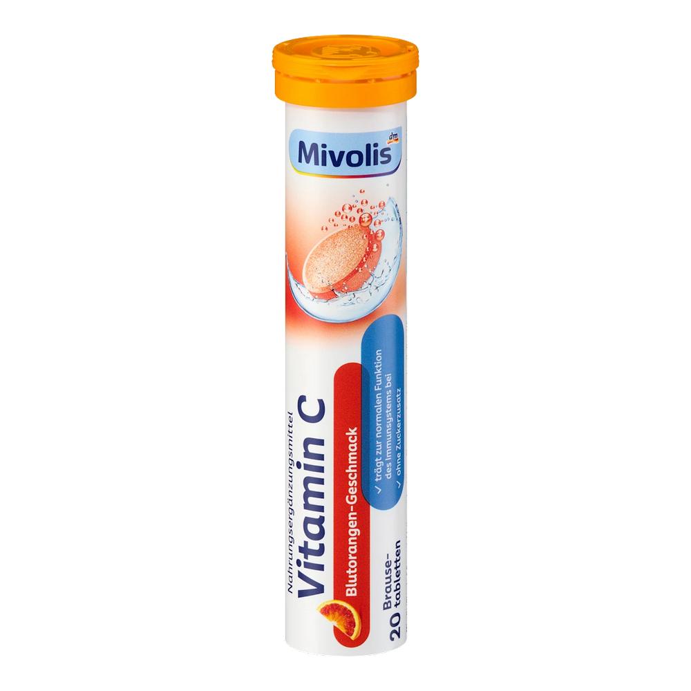 Niemiecki Dm Mibolis Witamina C musująca 20 tabletek