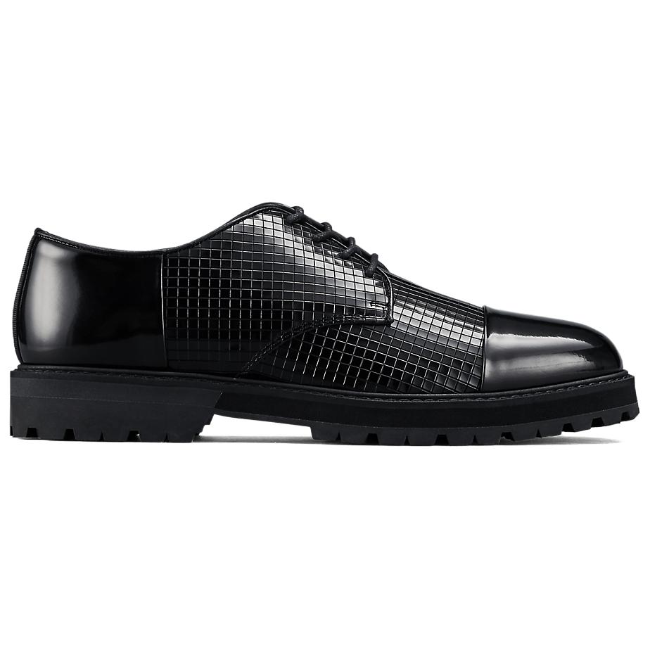 Onitsuka Tiger Derby Soft Comfortable Casual Leather Shoes Men shoes Black 1181A422-001