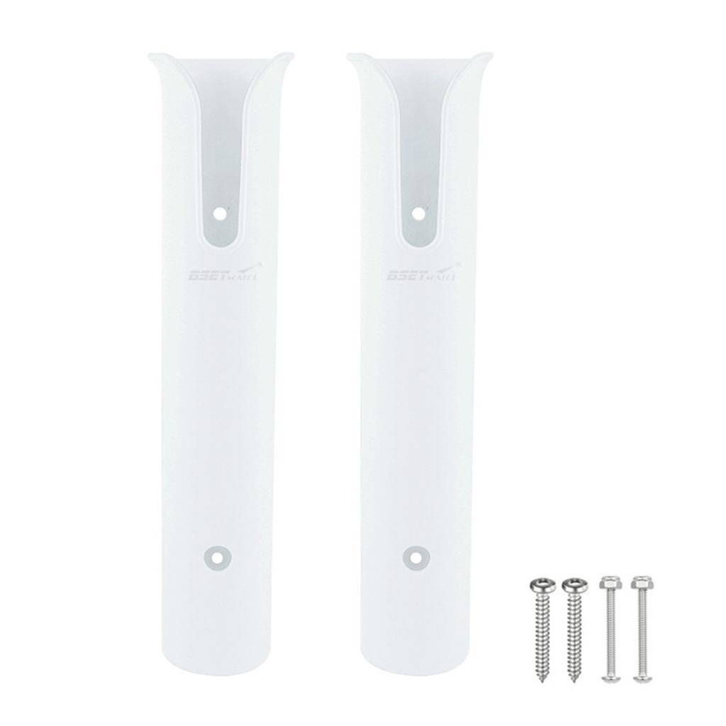 Fishing Rod Holder Fishing Pole Holder for Boat Rod Tube Plastic Rod Holders for Crate Portable Rod Holder for Storage