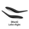 1 Pair Car Interior Left & Right Inner Door Pull Handle Cover Panel Trim for BMW X1 E84 2009-2016 Black/Beige 51412991-775L/776R