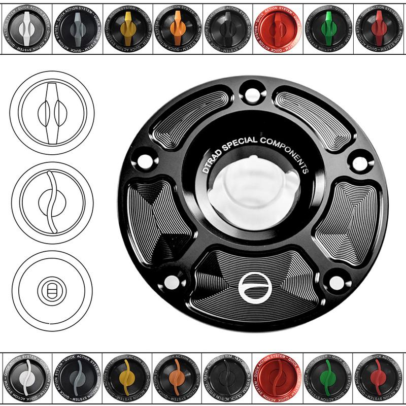 For DUCATI SUPERSPORT 950 S 2021-2025 900 800 750 620 600 1000DS Quick Action Fuel Tank Cap Motorcycle Fast Gas Tank Vent Cap