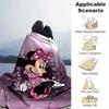 1pc Minnie Printing Blanket - Soft, All-Season Throw for Office Blanket,  | Personalized Gift with Adorable Cartoon Design