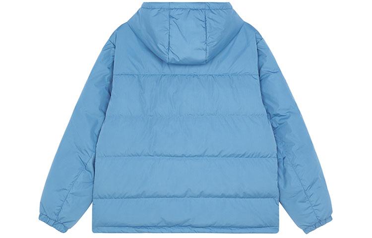 New Balance Down Jackets Men's Blue Hooded Moderate Other AMJ13333-WAB
