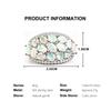 Elegant Natural big Opal Ring for Women Girls October Birthstone Colorful 925 sterling Silver Jewelry Light Luxury Gift