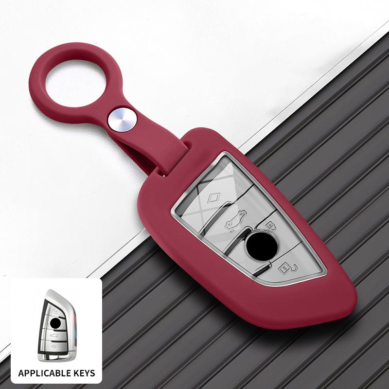 Car Key Case Cover Shell For BMW 1 3 5 7 Series iX1 iX3 i5 X1 X3 X4 X5 F15 X6 X7 F16 F10 F20 F30 F25 M3 M4 G20 G30 G01 Key Shell