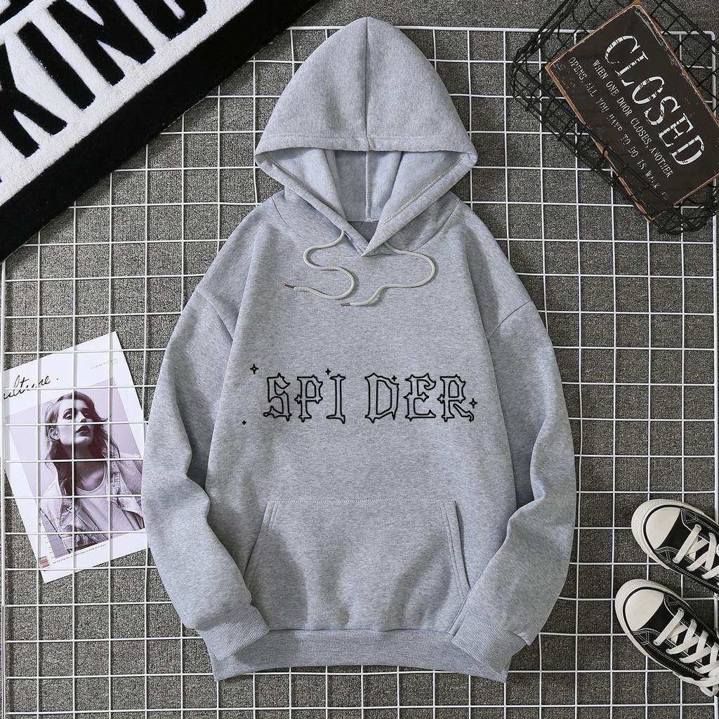 Large Size Long Sleeved Hoodie 6829