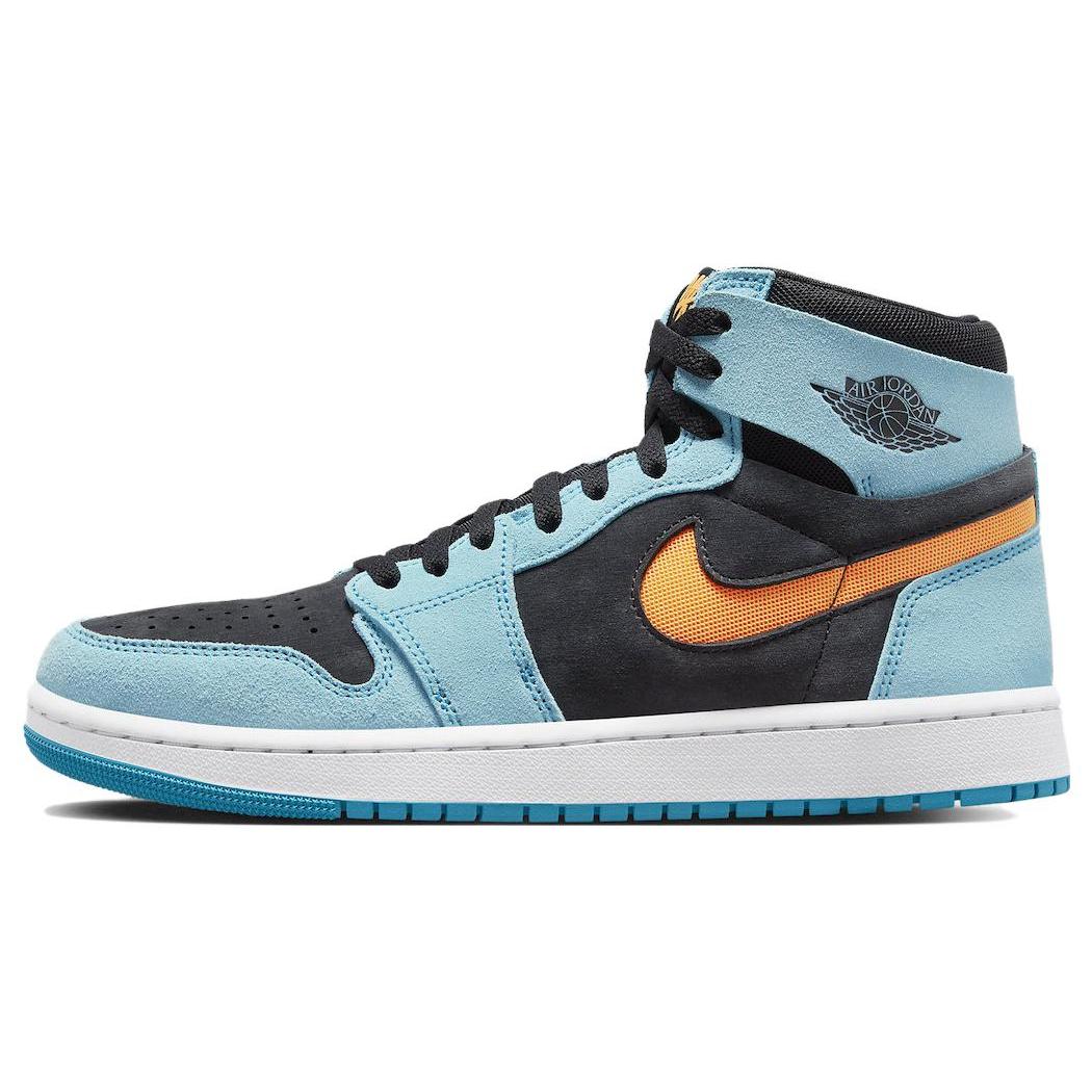 

Новые JORDAN 1 Zoom Cmft 2 Bleached Aqua Bright Citrus DV1307-408 44
