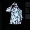 Hooded Fluorescent Men Windbreaker Casual Reflective Hip Hop Jacket Coat Male Clothing