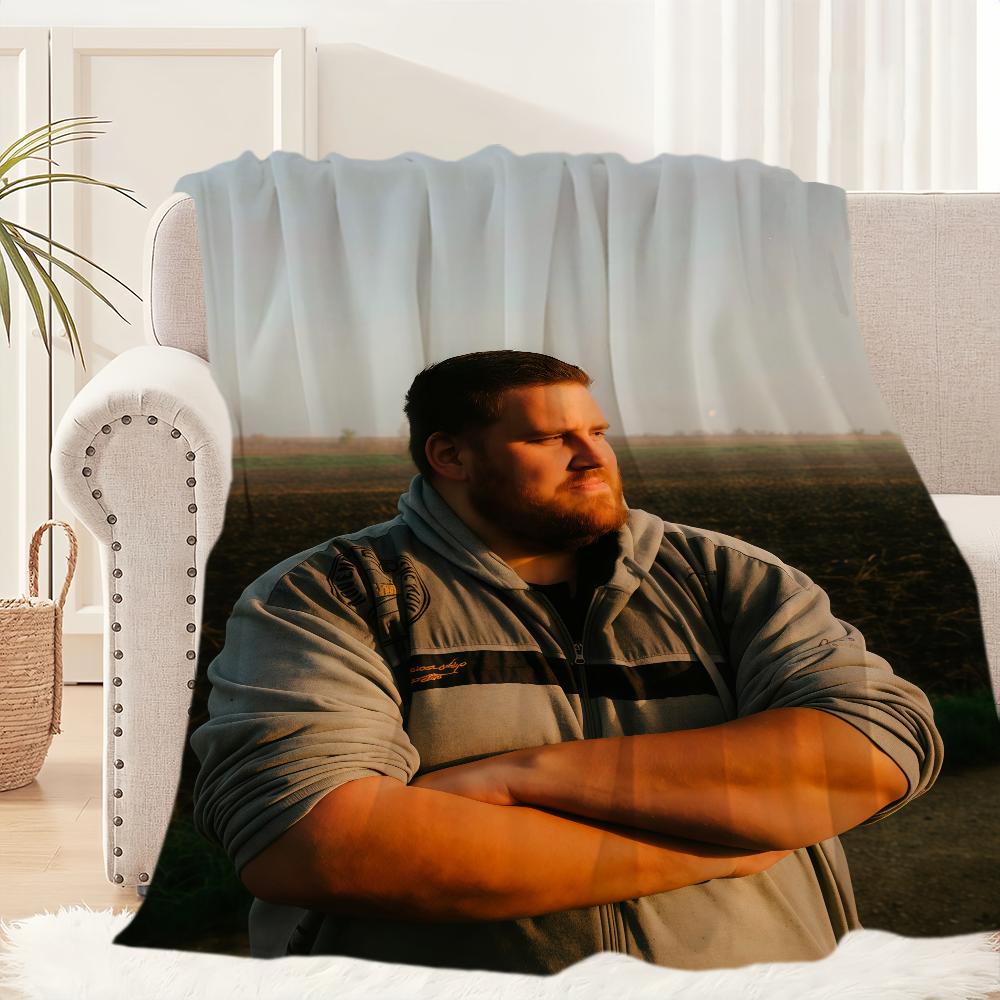 R-Rainer Winkler Drachenlord Blanket Blanket for Couch Sofa Travel Home Picni Flannel Blanket birthday gift Warm Comfortable