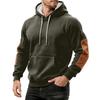 Men's Solid Color Sweatshirt Hoodie Men's Sports Large Size Casual Sweatshirt