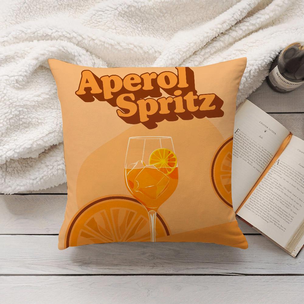 Fashion Cool AAperolS Pillow Case Home Decoration Cushion Cover Suitable For Bedroom Car Office Sofa