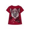 2026 Y2K Slim-Fit Short-Sleeve Print Top T-Shirt: Stylish European & American Retro Fashion for Women