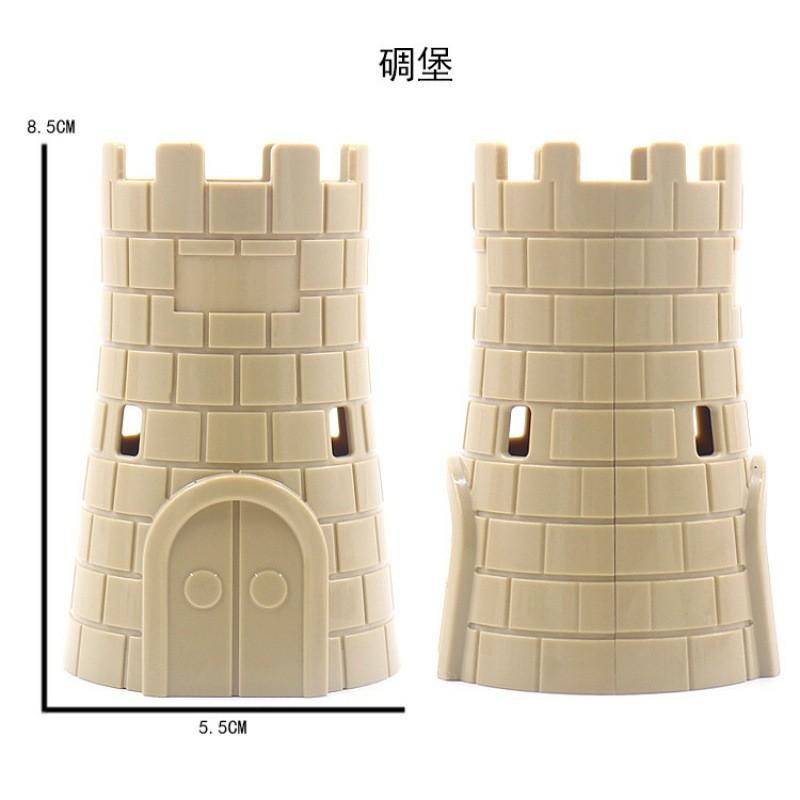 Doll Scene With Anti-Aircraft Maxine Anti-Aircraft Heavy Machine Gun Mortar Assembly Building Block