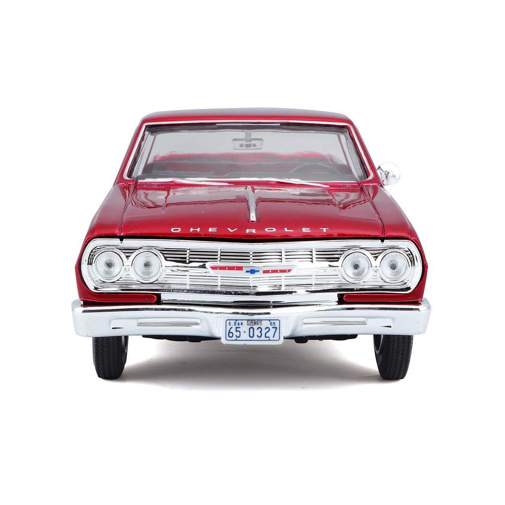 Maisto 31977 1:24 Scale Chevrolet El Camino 65 Model Car (Metallic Blue)