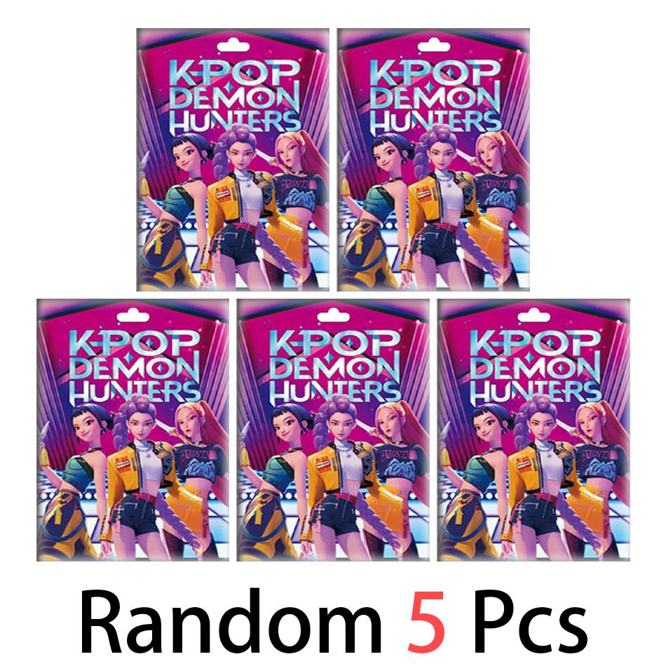 Kpop Dämonenjagd Box Serie 24 Stück Figurenmodell Spielzeug Cartoon Gaming Zubehör Schreibtischdekoration Halloween/Weihnachten für Kinder GeschenkK