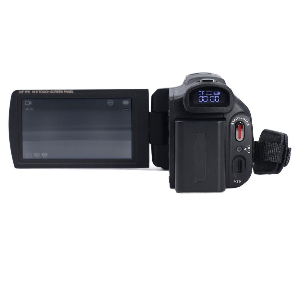 5K 30FPS Video Camera Camcorder 12X Optical Zoom 3.5inch Rotatable Touchscreen WDR Antishake Digital Video Camera DV
