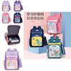 Adorable Cartoon Space Backpack For Kids Lightweight Durable Design For School Use