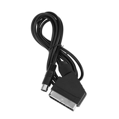 Naujas RGB AV kabelis Scart laidas C-Pin skirtas Sega Mega Drive 1 Master System konsolei