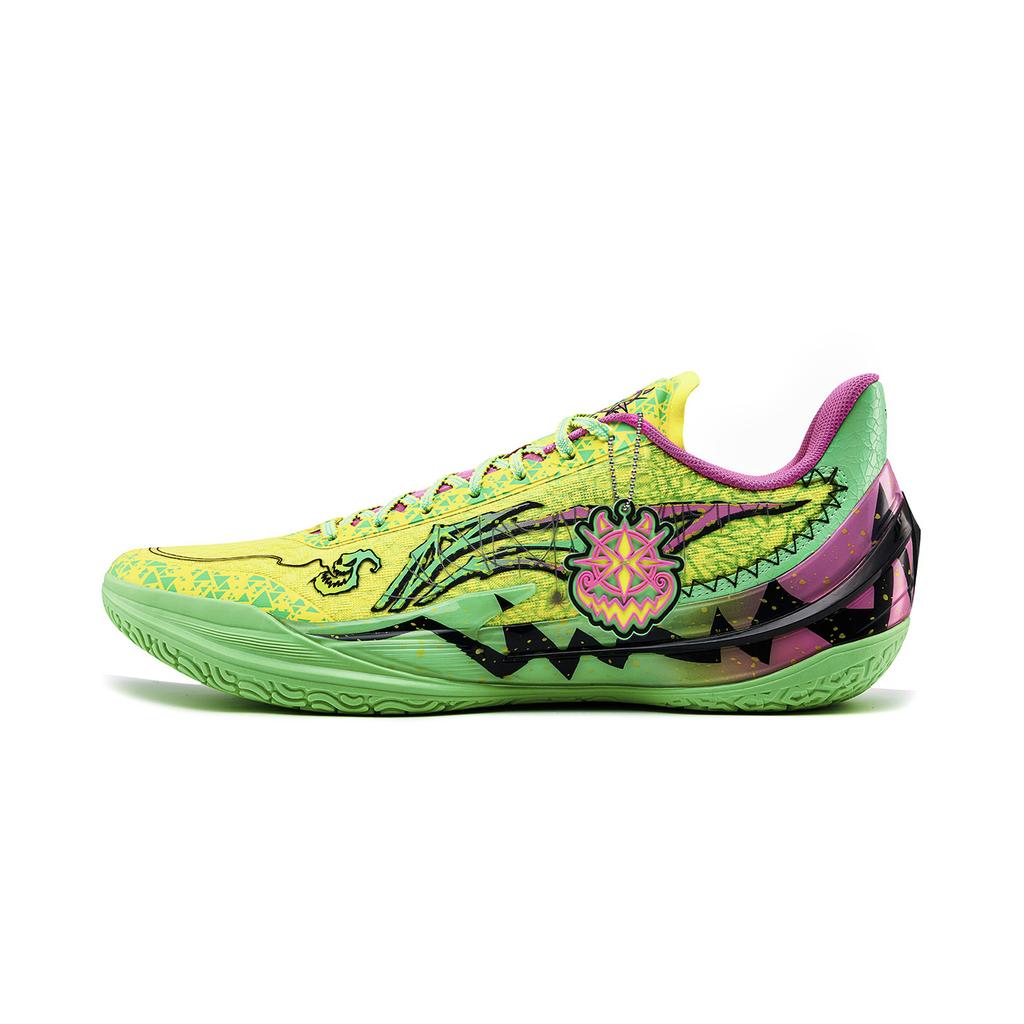 Li Ning Blade 5 V2 Phantom Halloween Colorway Unisex Basketball Shoes Yellow Green ABAV059-16