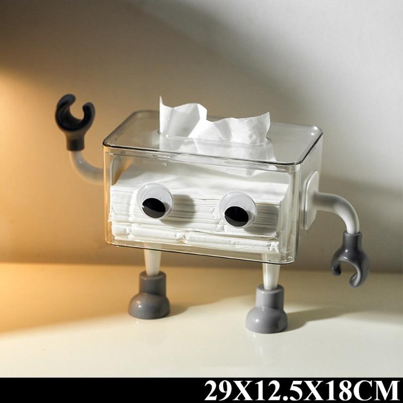 Creative Cartoon Tissue Box Funny Tissue Box Holder Modern Napkin Boxes for Living Room Decoration Accessories for Bathroom