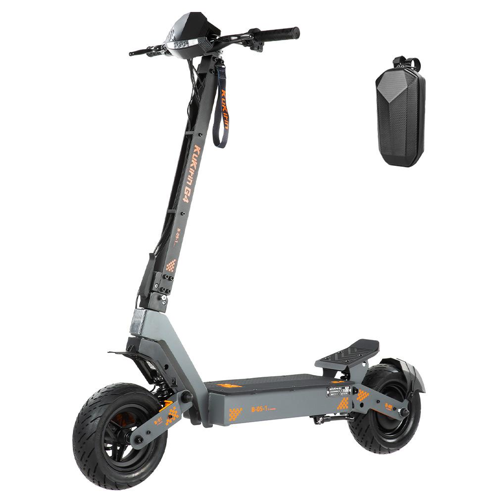 KuKirin Patinete elétrico dobrável G4 de 11 polegadas, motor de alta potência de 2000W, bateria de alta capacidade de 60V 20Ah, suspensão dupla dianteira e traseira.