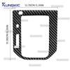 For Subaru Forester 2019 2020 2021 2022 2023 2024 Real Soft Carbon Fiber Sticker LHD RHD Car Automotive Gear Shift Panel Frame