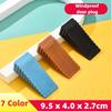Premium Safety Silicone Door Stop Stoppers Block Wedge Doorstops Door Stopper Home Office Door Rear Retainer Anti-collision Stop