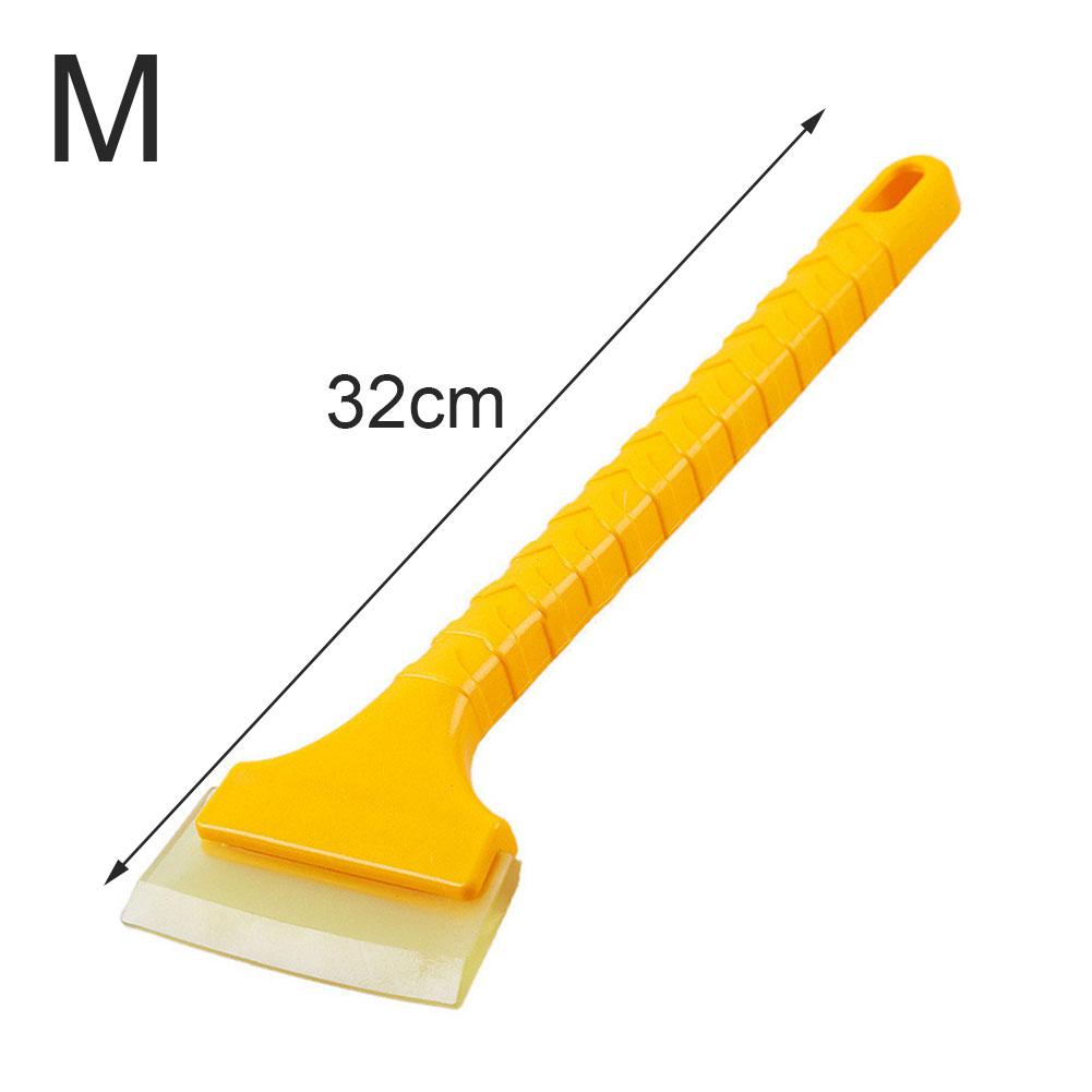 1 Pcs Snow scraper Tendon material snow remover tool winter car ice snow shovel 2-in-1 screwless telescopic snow removal shovel