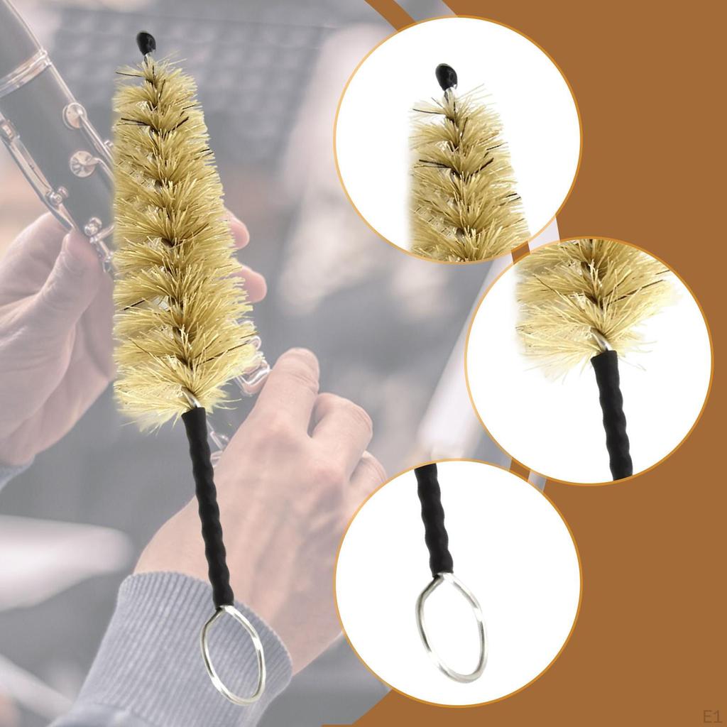 Sax Clean Brush,Saxophone Mouthpiece Cleaning Brush Multifunction Practical Sturdy Cleaner