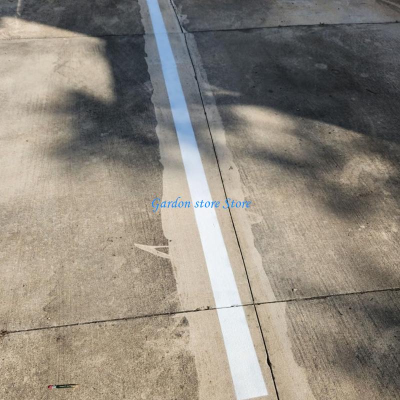 B0KB Parking Lot Line Stencil Template Efficient Portable Road Marking Tool Enduring