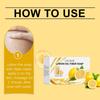 Honey Lemon Fiber Cleansing Bar Gentle Skin Care Soap for Smooth & Hydrated Skin