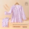 Girls' 100% Cotton Breathable Pajama Set