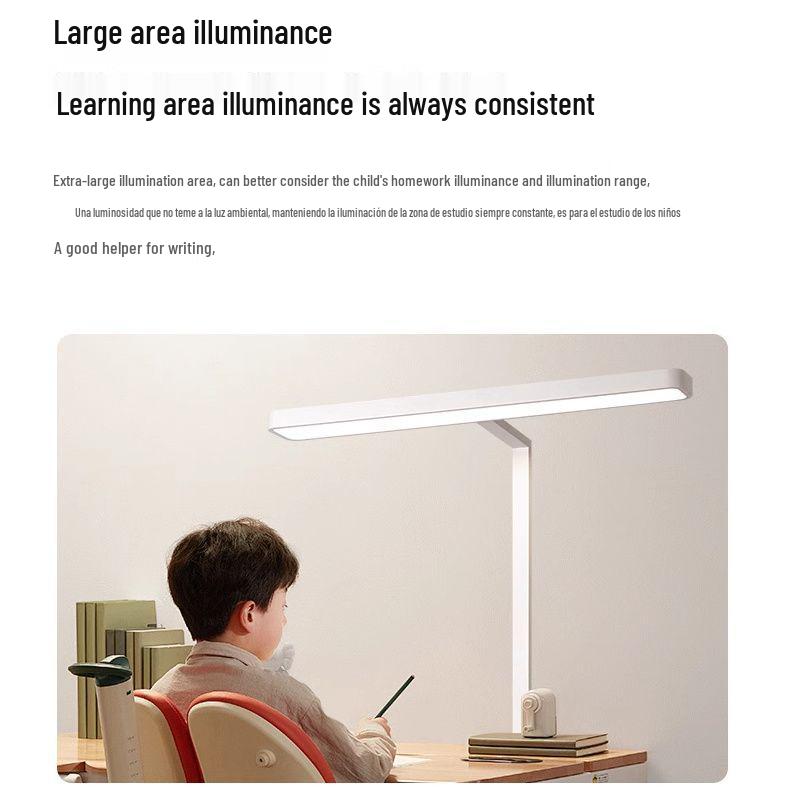 Eye-Protecting Floor Lamp: Full-Spectrum, Shadowless Design for Studying and Reading