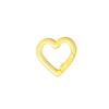 Heart-Shaped Colorful Spring Buckle Keychain DIY Jewelry Accessories