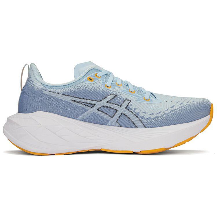 Asics Novablast 4 Soft Comfortable Rebound Fabric Low-Top Casual Running Shoes Men Sneaker Light-Blue 1011B693-402