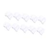 10pcs Steam Cleaner Cleaning Pads Thickened Reusable Washable Microfiber Cloths Steam Mop Replacement Pads