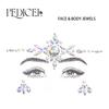 3D Rhinestone Bright Face stickers for festival Glitter Makeup Jewelry Sticker on Face crystals Gems jewels diamonds decoration