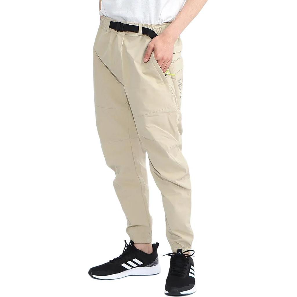 adidas Knitted Sweatpants Men's Grassland Brown Moderate Straight Fit Pants GF4004