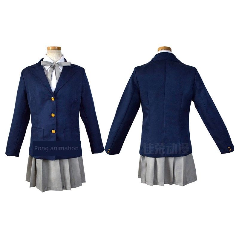 Jiarong Light Music Girls' Club Akiyama Mio Nakano Azusa Maid Costume Full Set Stage Performance Cosplay Outfit
