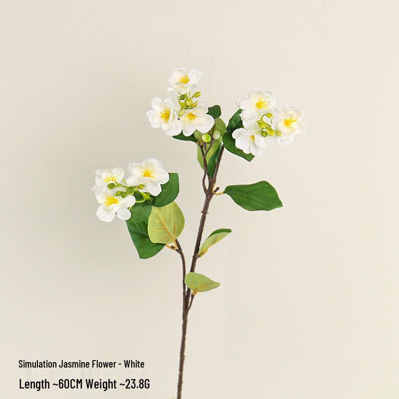 Cherry Blossom 4-Fork Silk Floral Branch for Wedding Arch Decor