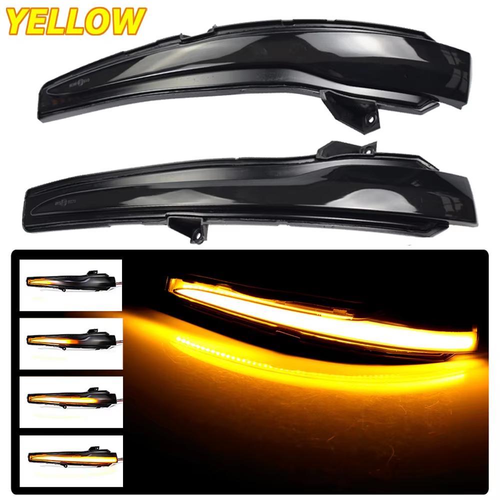 

Новый 2X динамический поворотник для Mercedes Benz CES GLC W205 X253 W213 W222 V Class W447 светодиодный указатель поворота, индикатор бокового зеркала жёлтый