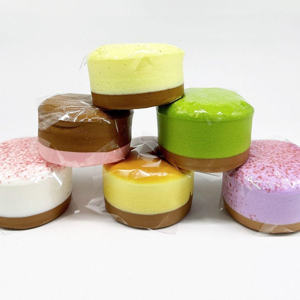 

Soft Dessert Squeeze Toy Simulated Food Bread Slow Rebound Toy Children style B