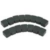 15PCSSet Engine Clutch Pads Square Shape Green Replacement for 49cc 80cc Motorized Bicycle
